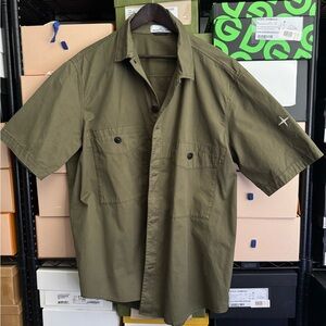 Stone Island Olive Shirt